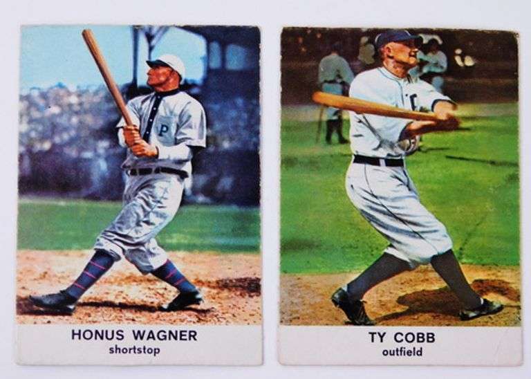 2 - 1963 Golden Press Hall of Fame Baseball Cards