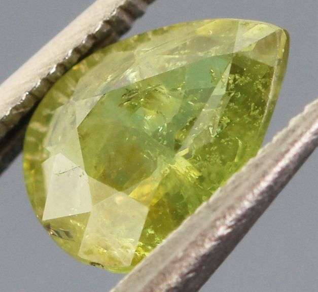 Very rare mossy green .93ct untreated Demantoid Garnet