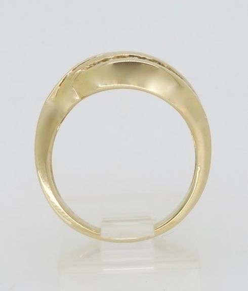 Yellow Gold Diamond Cocktail Ring