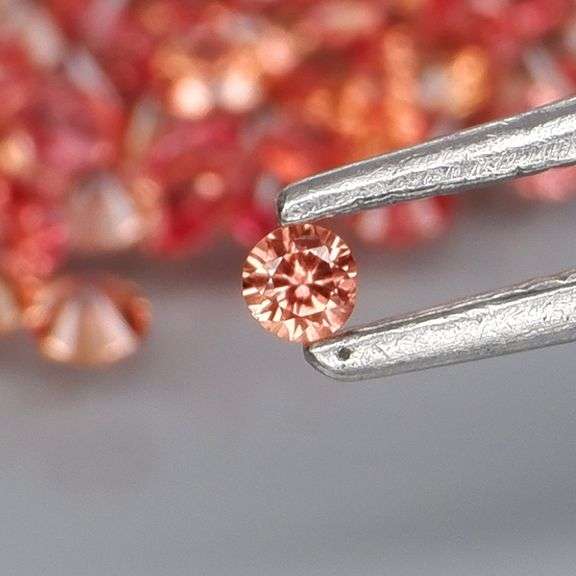 Dazzling 2.51ct diamond cut Songean Sapphire set