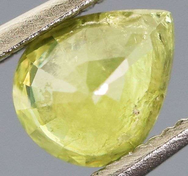 Stunning .64ct untreated Demantoid Garnet