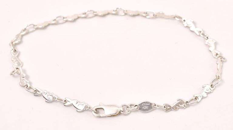Sterling Silver Bunny Bracelet