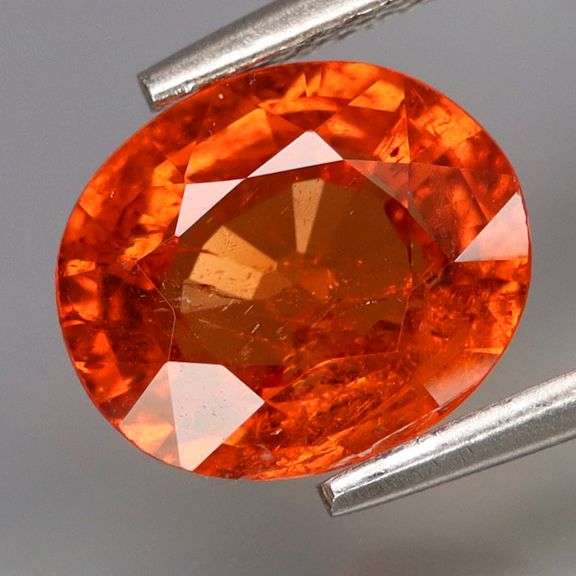 Brilliant!! 1.73ct UNTREATED top Mandarin Garnet