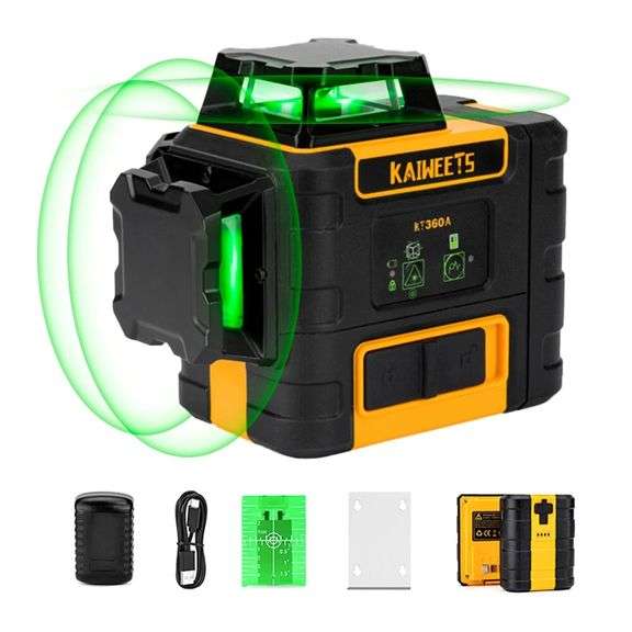 3x360 Green Line Laser Level