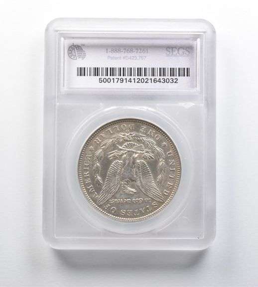 MS61 1895-O Morgan Silver Dollar Light Cleaning SEGS