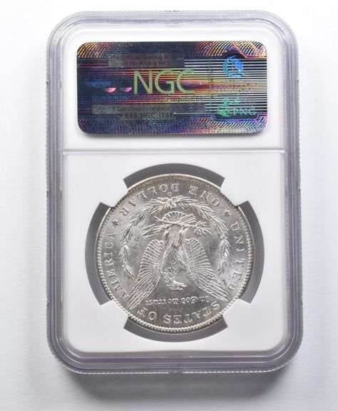 BU 1885-O Morgan Silver Dollar Olathe Dollar Hoard NGC