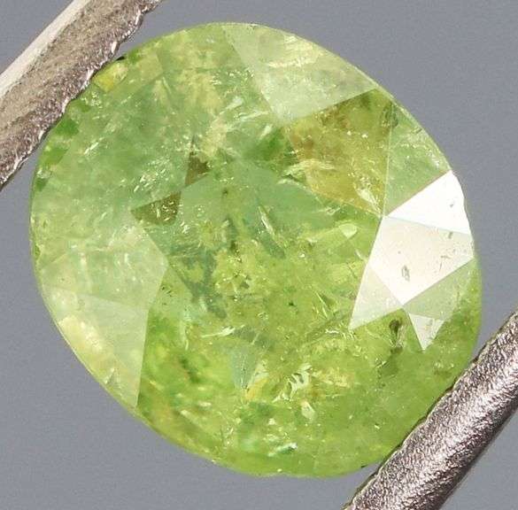 Beautiful .83ct untreated Demantoid Garnet