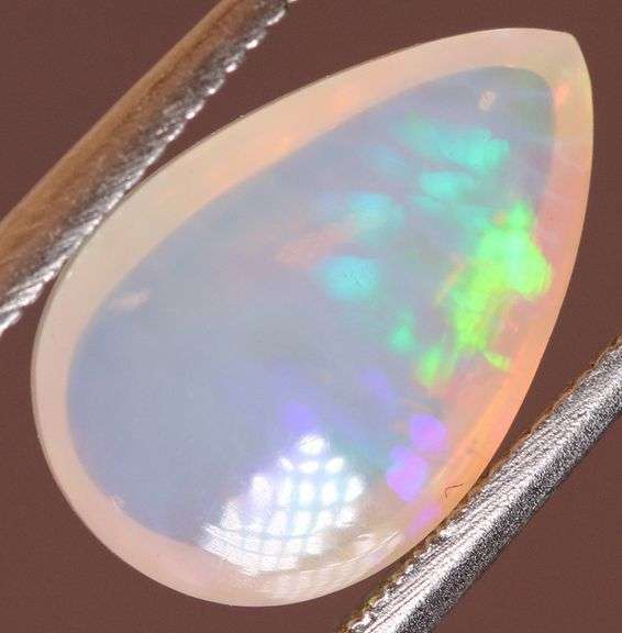 Superb 1.55ct patchwork patterned Jelly Opal