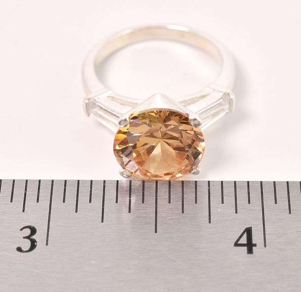 Sterling Silver White CZ Ring