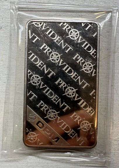 10 Troy Ounces Pure .999 Fine Silver Bar in Plastic