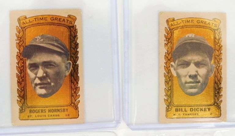 4 Bazooka 1963 All-Time Baseball Greats