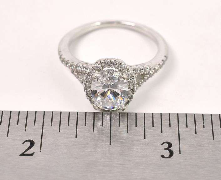 CZ Gem Ring in Sterling Silver