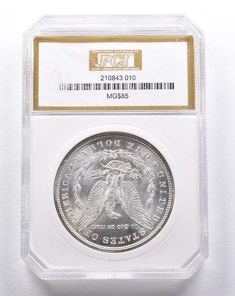 MS65 1885 Morgan Silver Dollar PCI