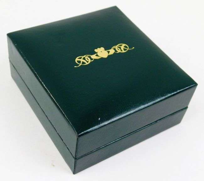 Authentic 14K Irish Claddagh Earrings