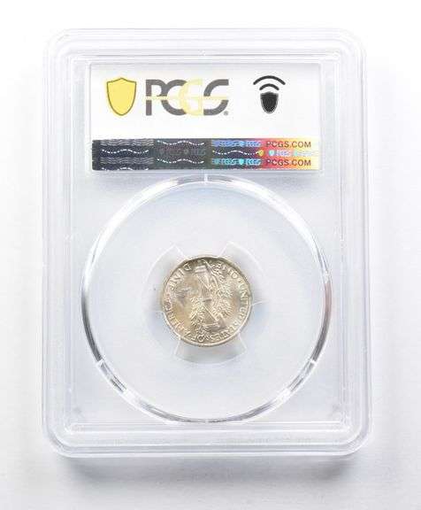 MS65 1945-S Micro S Mercury Dime PCGS