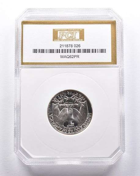 PR69 Deep CAM 1962 Washington Quarter PCI