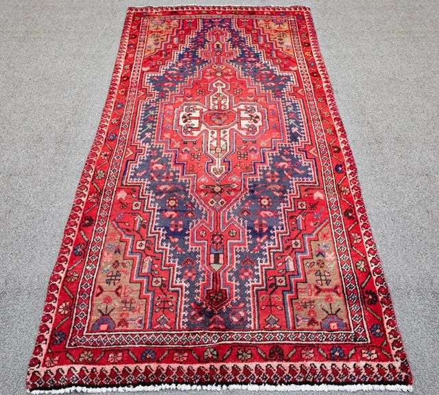 Handmade Persian Toserkan 8.3x4.3