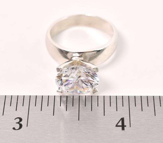 Sterling Silver CZ Ring
