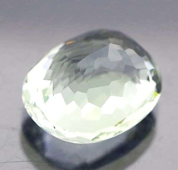Collectors! 13.42ct unheated pale green Orthoclase