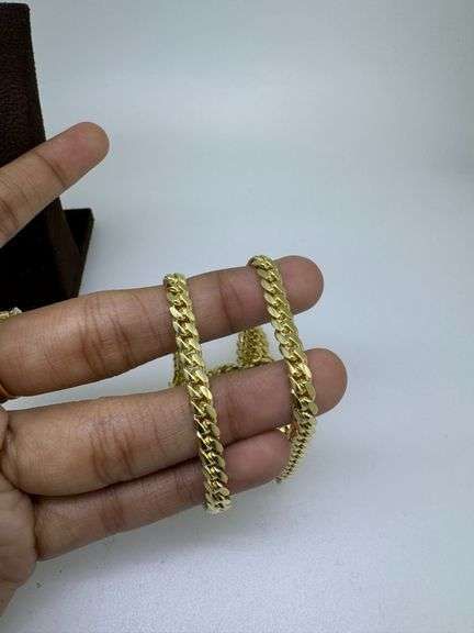 14K Solid Miami Cuban