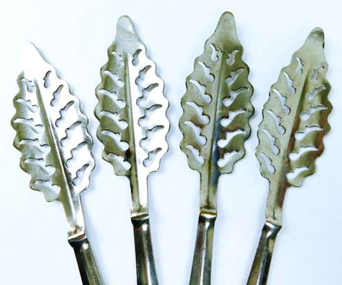 4 Vintage French Anisette Spoons