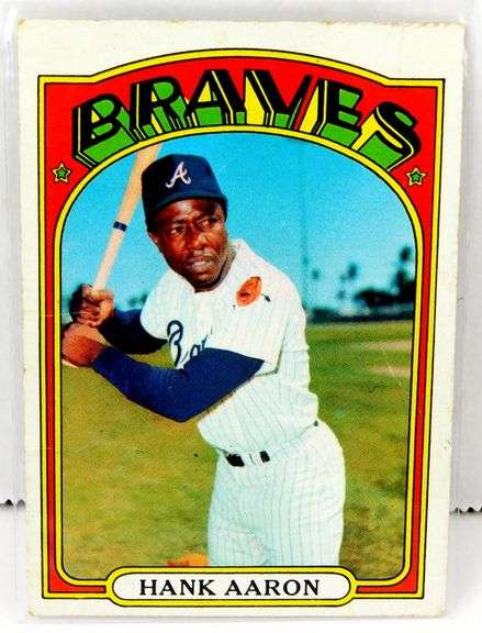 Hank Aaron 1972 Topps Baseball Card