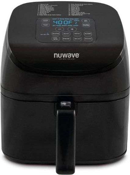 NuWave NW36112R 4.5 Qt Air Fryer with Probe