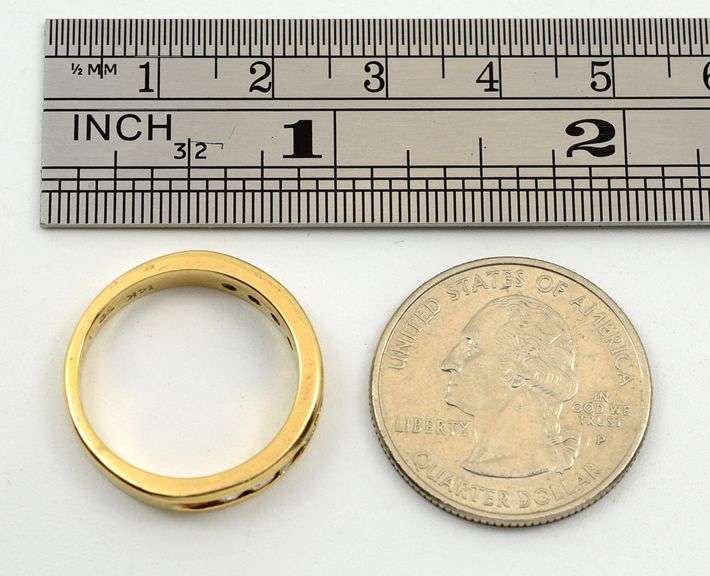 Flashy 1 Ct. T.W. Channel Set Diamond Band