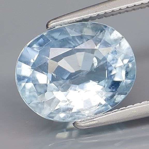 Ice blue! Unheated! 2.17ct Aquamarine