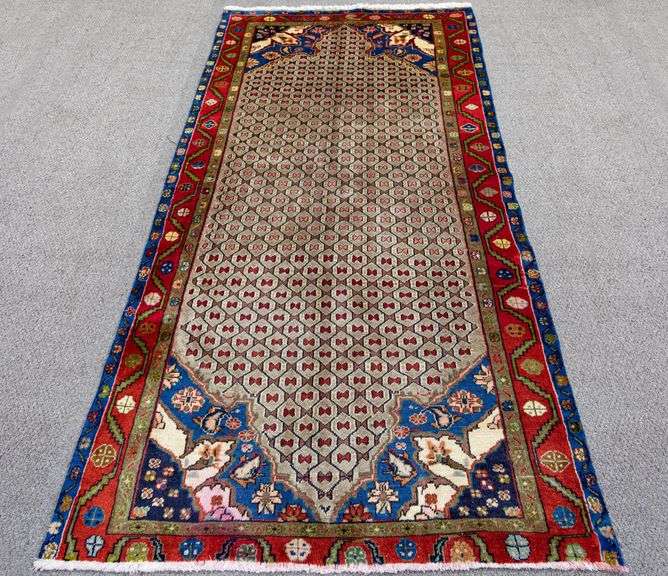 Handmade Persian Kolyaee 8.3x4.9