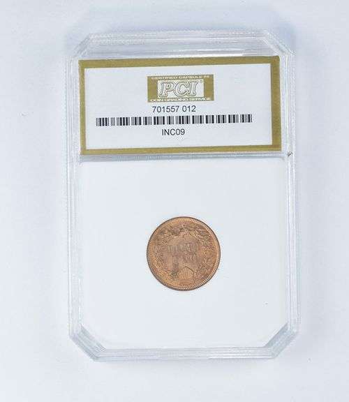 MS66 RD 1909 Indian Head Cent - Graded PCI