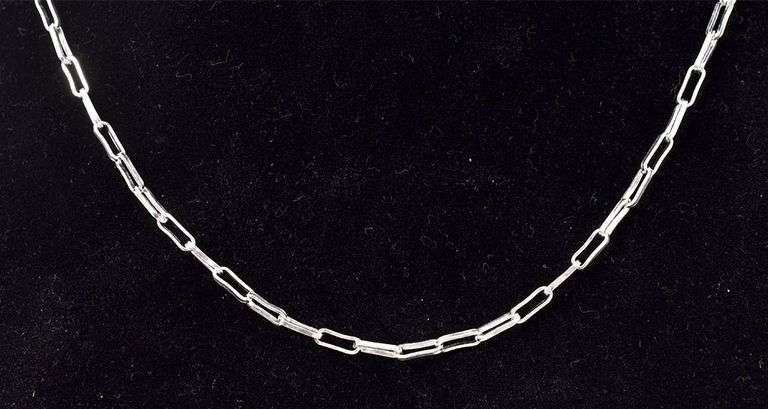 Sterling Silver Chain Necklace