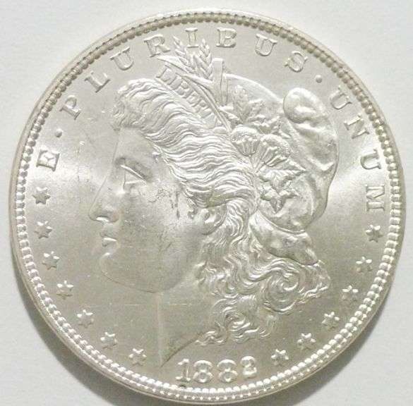 Superb BU 1882 Philadelphia Minted Morgan Silver Dollar!