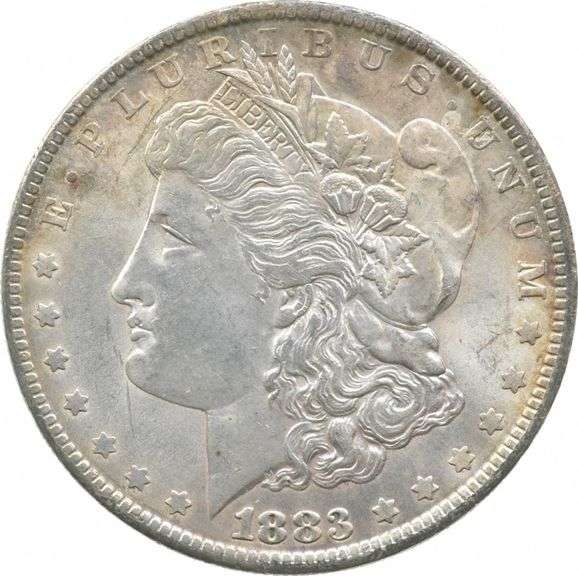1883-O Morgan Silver Dollar Beautifully Toned