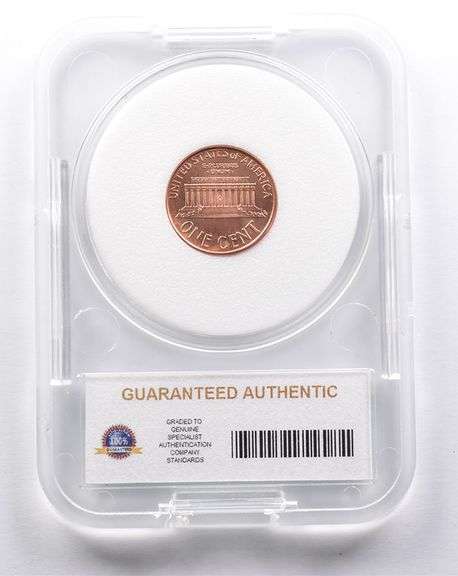 MS69 RD 1999-P Lincoln Memorial Cent Close AM GSAC