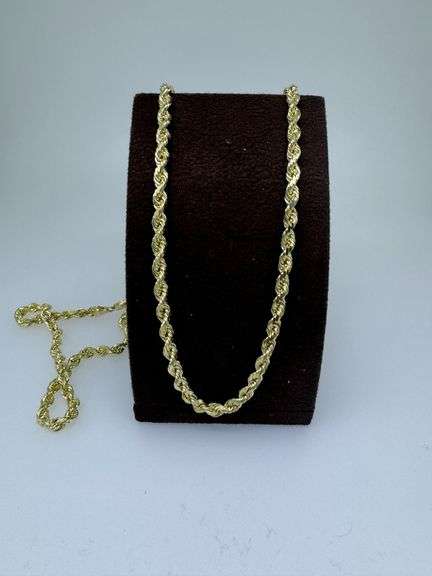14k Rope Chain Solid