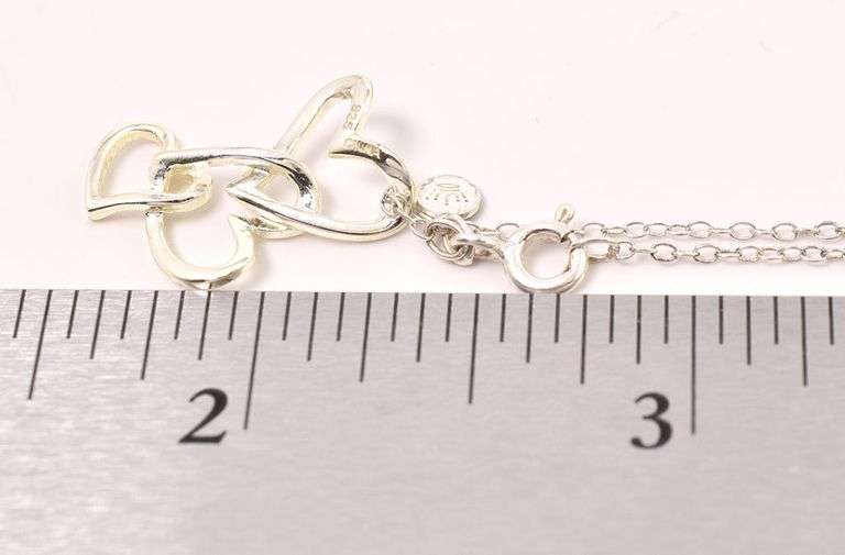 Sterling Silver Heart Pendant Necklace