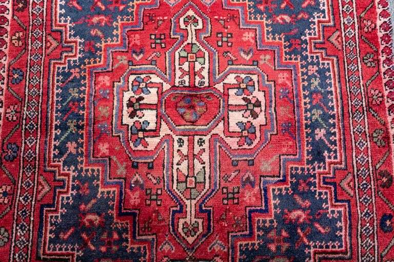 Handmade Persian Toserkan 8.3x4.3