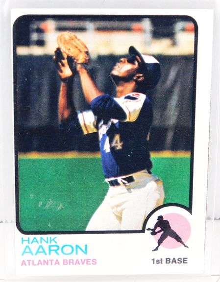 Hank Aaron 1973 Topps Baseball Card