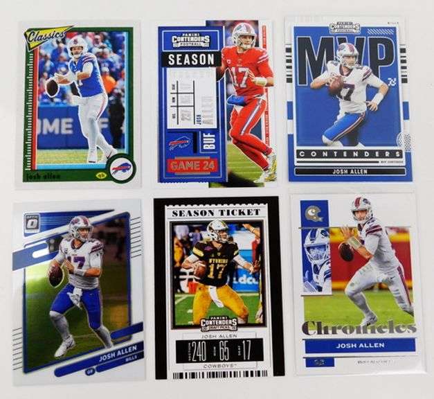 6 Josh Allen Football Cards