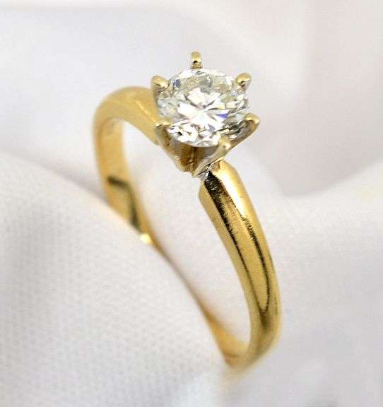 Traditional 1/2 Carat Solitaire Diamond Ring