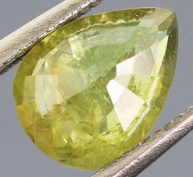 Very rare mossy green .93ct untreated Demantoid Garnet