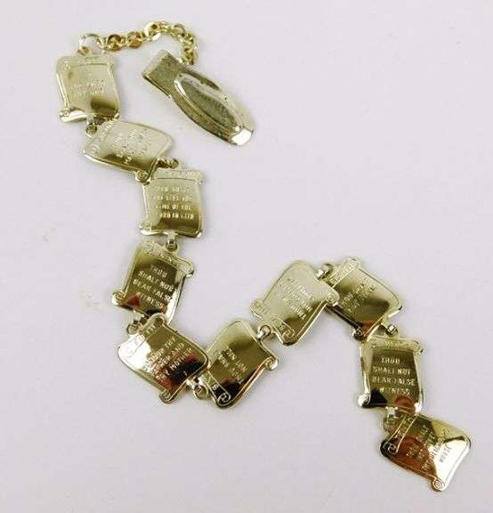 Vintage 10 Commandments FOB