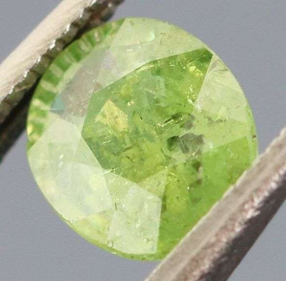 Beautiful .83ct untreated Demantoid Garnet