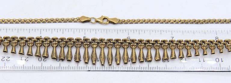 Vintage 925 sterling silver fancy link necklace