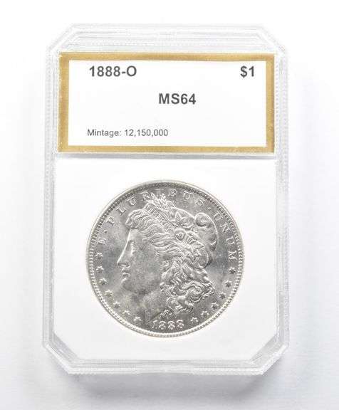 MS64 1888-O Morgan Silver Dollar PCI