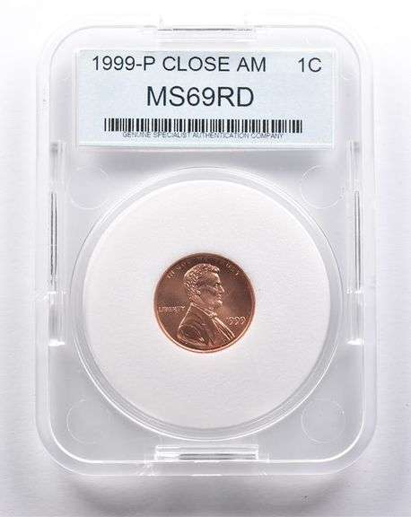 MS69 RD 1999-P Lincoln Memorial Cent Close AM GSAC