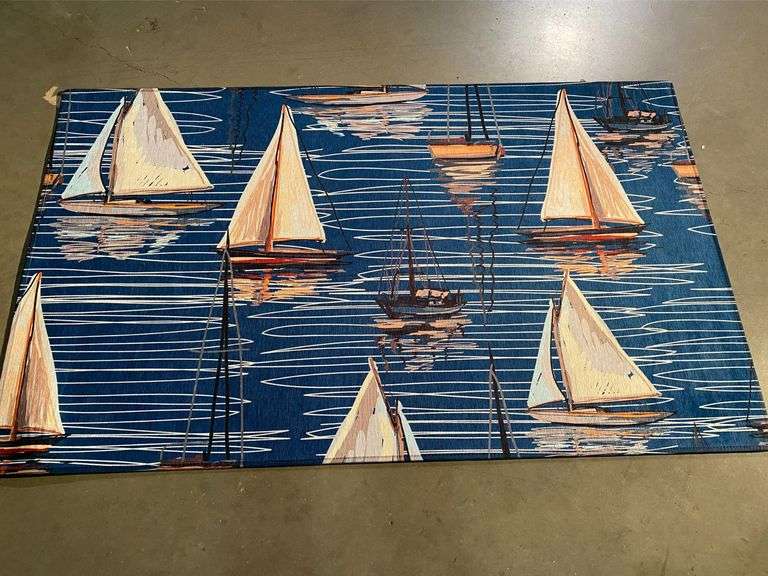 Coastal Indoor-outdoor Area Rug 3x5