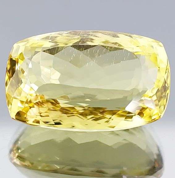 Amazing 130.43ct golden yellow unheated Citrine