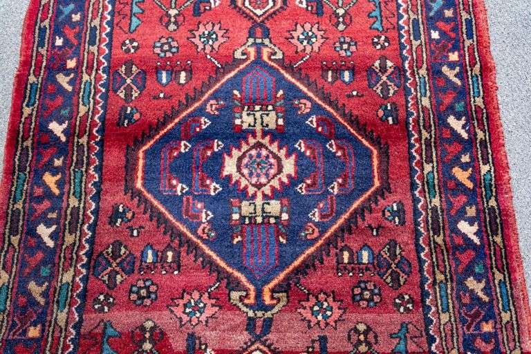Semi Antique Persian Gameseh 9.11x3.7